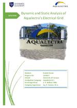 Dynamic and static analysis of Aqualectra's electrical grid